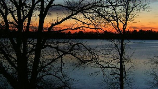 Озеро Пеликан в Манитобе