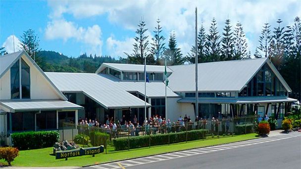 Аэропорт Норфолк-Айленд на Большом Барьерном Рифе