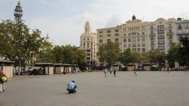 Площадь Аюнтамьенто в Валенсии