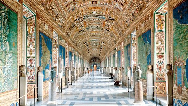 Галерея географических карт в Ватикане Галерея географических карт в Ватикане