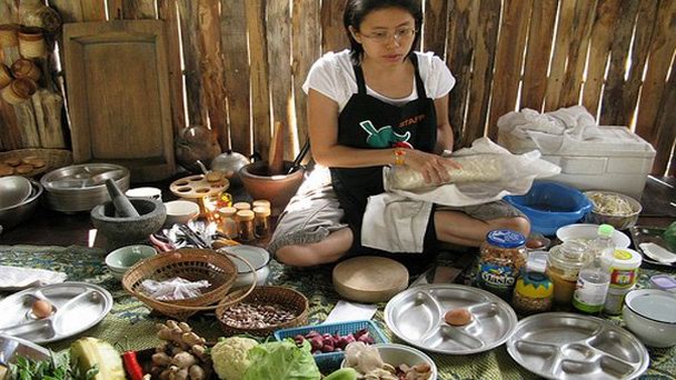 Кулинарная школа Бабушкины тайские рецепты в Чианг Маи