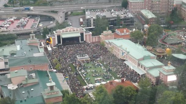 Лисеберг (Liseberg) в Гетеборге