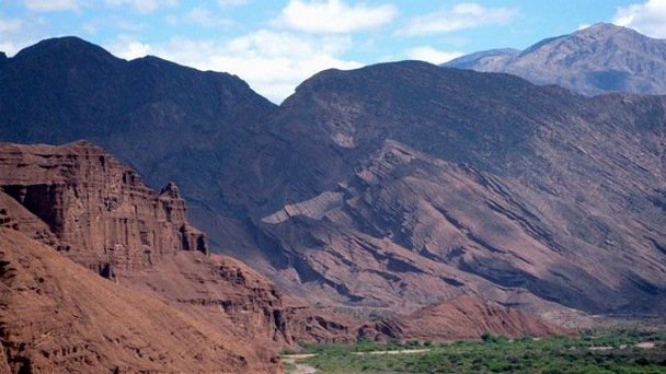 Ущелье раковин Де Лас Кончас в Сальте