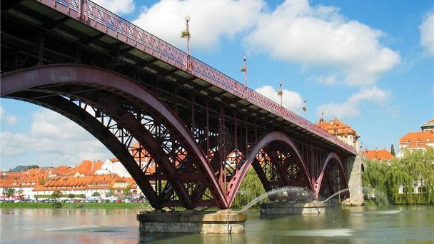 Старый Дравский мост в Мариборе