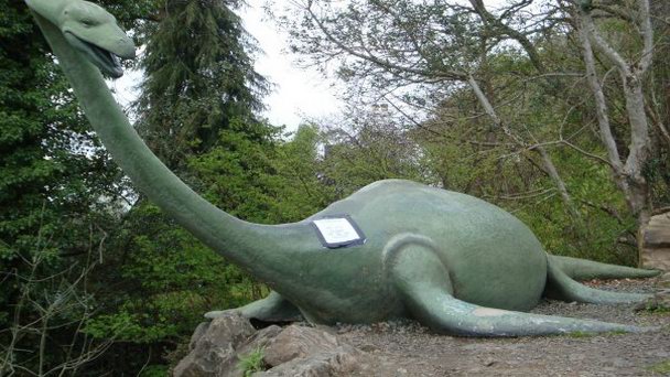 Скульптура Нэсси в Шотландии