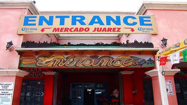 Рыночная площадь в Сьюдад-Хуарес в Чиуауа