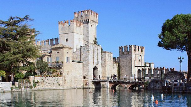 Крепость Скалигеров на Озере Гарда
