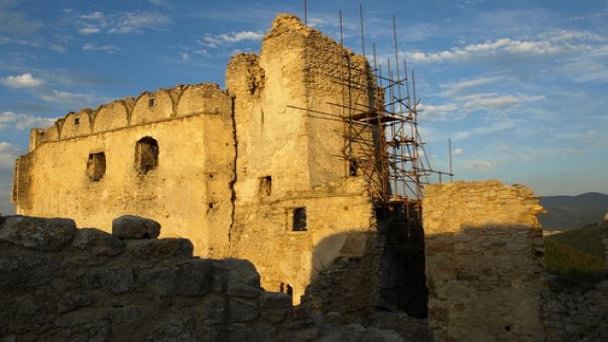 Замок Lietava в Жилине