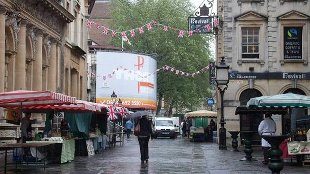 Улица Корн Стрит в Англии