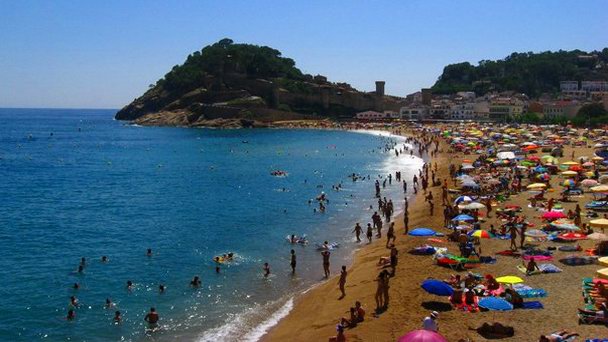 Пляж Гран в Коста Брава