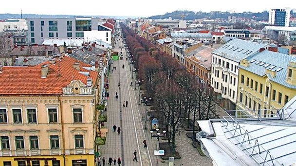 Лайсвес Аллея в Каунасе