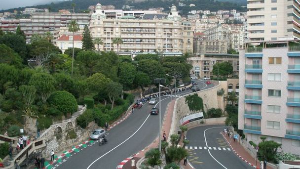 Знаменитый вираж Формулы-1 в Монте-Карло