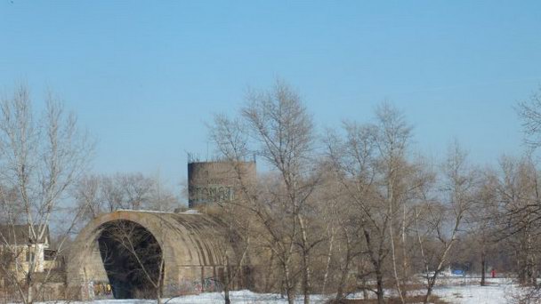 Сталинские туннели под Днепром в Киеве