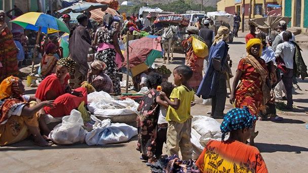 Рынок Дире-Дауа в Аддис-Абебе Рынок Дире-Дауа в Аддис-Абебе