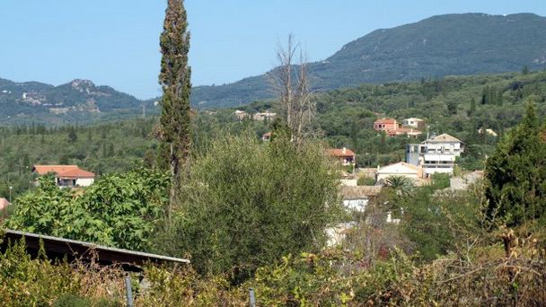 Деревня Строггили на Керкире