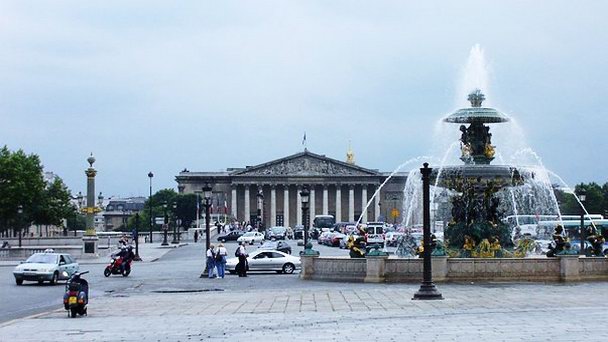 Площадь Согласия в Париже