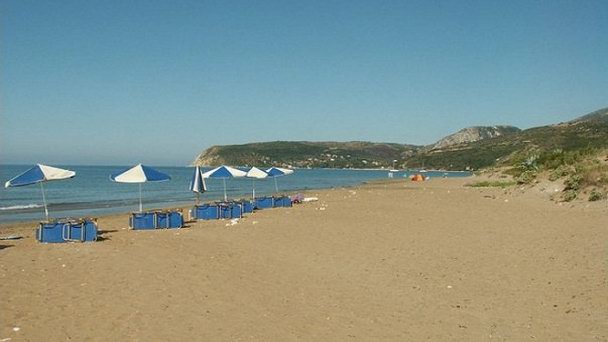 Пляж Маунда на Кефалонии