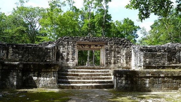 Руины майя Баламку в Сьюдад-дель-Кармене