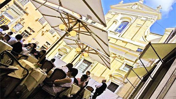 Кафе «Vitti Gran Caffe» в Риме