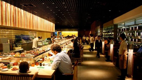 Ресторан Sushi Tei в Сингапуре