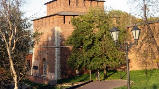 Ивановская башня Нижегородского Кремля в Нижнем Новгороде