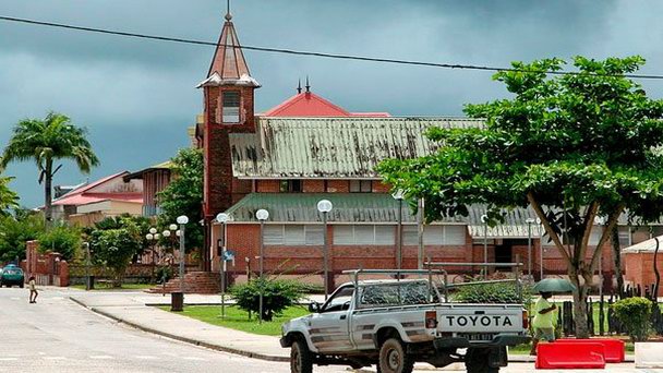 Город Сен-Лоран-дю-Марони в Кайенне Город Сен-Лоран-дю-Марони в Кайенне