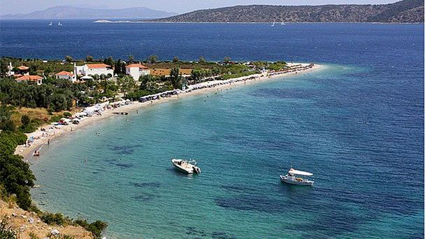 Пляж Агиос Димитриос в Алониссосе