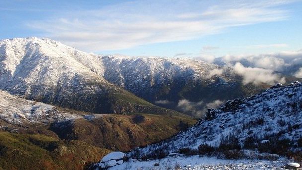 Горный хребет Серра-да-Эстрела в Гуарде