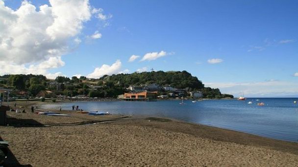 Набережная Пуэрто Варас в Пуэрто-Варасе