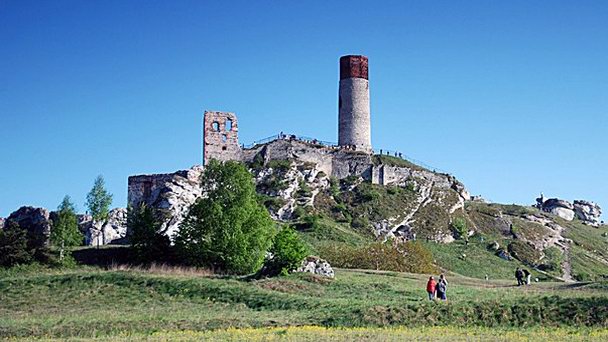 Ольштынский замок в Варминско-Мазурском воеводстве