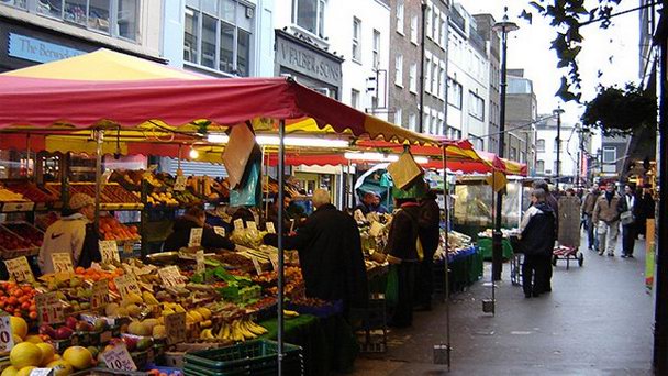 Рынок на Бервик-стрит в Лондоне
