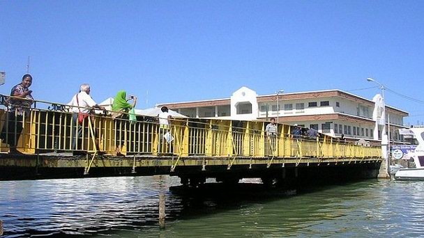 Разводной мост в Белизе Разводной мост в Белизе