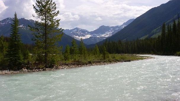 Река Кутеней в Британской Колумбии