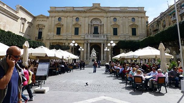 Площадь Республики в Валетте Площадь Республики в Валетте