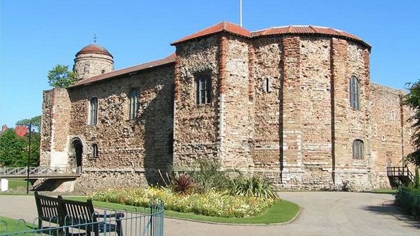 Замок Колчестер в Англии