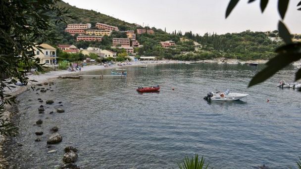 Пляж Калами на Керкире