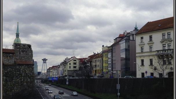 Староместская улица (Staromestska) в Братиславе