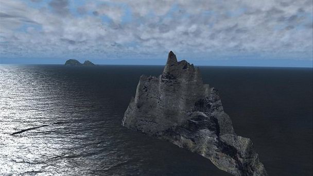 Остров Болс Пирамид на Золотом побережье