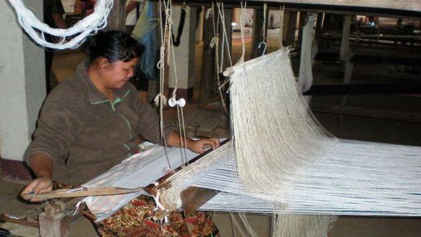 Деревня Бан Пханом в Луанг Прабанге