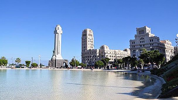 Площадь Испании на Канарских островах