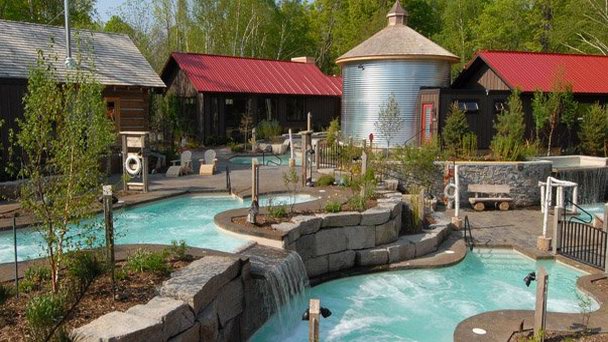 Скандинавский спа-салон в Голубых горах в Онтарио