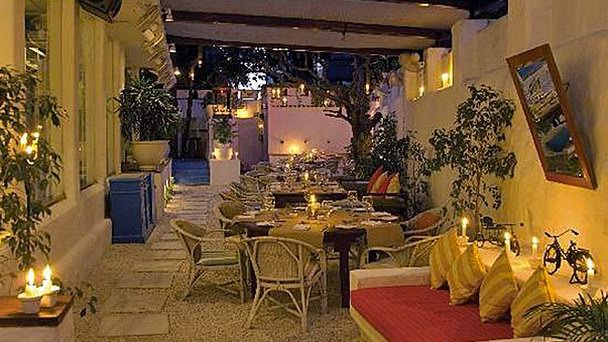 Ресторан Olive Bar & Kitchen в Мумбаи Ресторан Olive Bar & Kitchen в Мумбаи