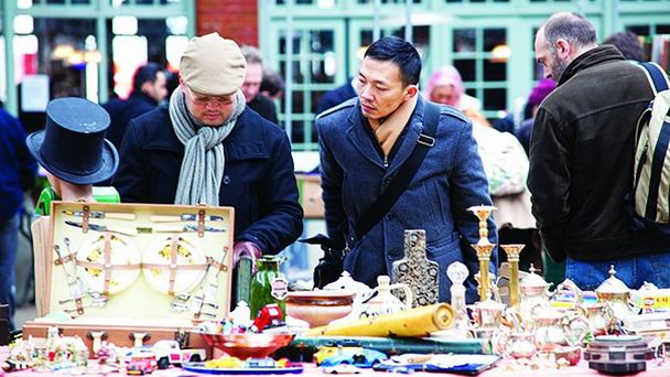 Антикварный рынок Alfie в Лондоне