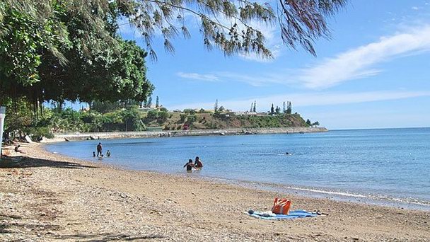 Пляж Байя-дес-Цитрон в Нумеа Пляж Байя-дес-Цитрон в Нумеа