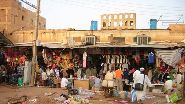 Рынок в Омдурмане в Хартуме