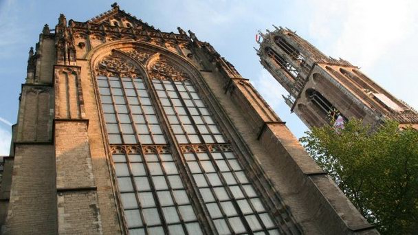 Башня собора Святого Мартина в Утрехте Башня собора Святого Мартина в Утрехте