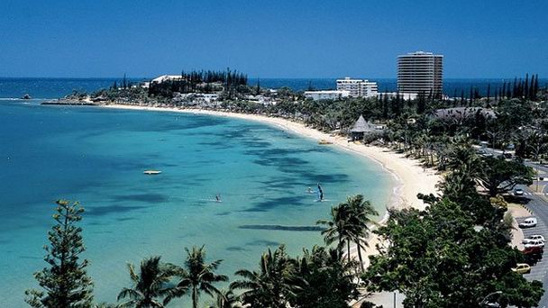 Пляж Энс-Вата в Нумеа Пляж Энс-Вата в Нумеа