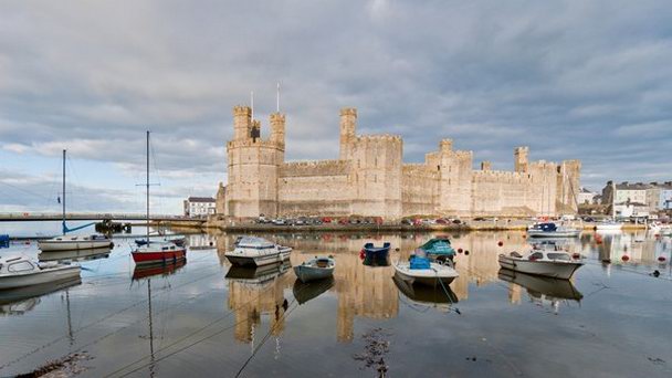 Каернарфон в Уэльсе