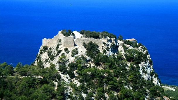 Замок Монолитос на Родосе