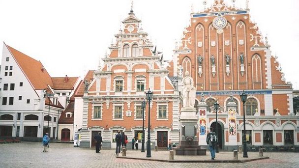 Ратушная площадь в Риге